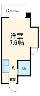 ラトゥール呼続【3階】の間取り