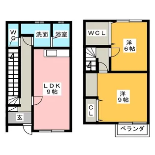 静岡県静岡市清水区押切【一戸建】の間取り