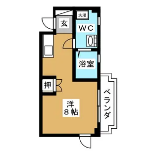 Wing伊藤【3階】の間取り