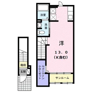 フレミールヴァン C【2階】の間取り