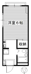 ホワイトスクエア【1階】の間取り
