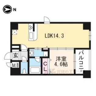 増田屋ビル【7階】の間取り