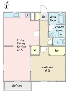 パラシオン ガルネーレ【2階】の間取り