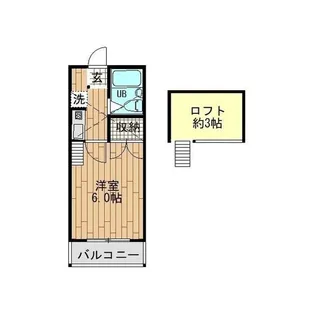 ジョイフルオークラNo.11【1階】の間取り