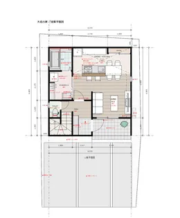 岐阜県大垣市見取町1【一戸建】の間取り