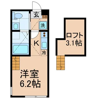 神奈川県横浜市保土ヶ谷区峰岡町2【アパート】の間取り