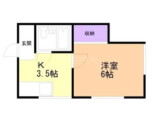 コーポロッティー【2階】の間取り