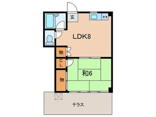 丸田ビル【1階】の間取り