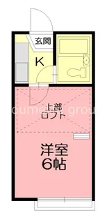 1Kの間取り画像