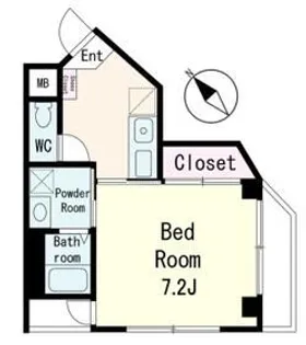 ロイヤル白楽【5階】の間取り