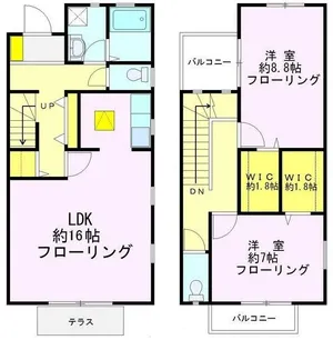 神奈川県横浜市神奈川区斎藤分町【一戸建】の間取り