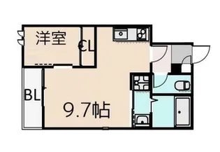 Grandtic 検見川【1階】の間取り