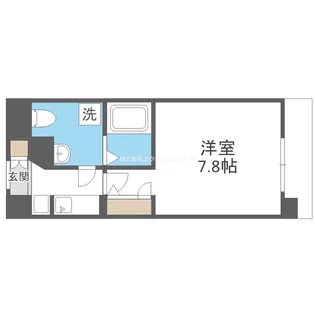 GROOVE御幣島アベニュー【5階】の間取り