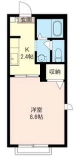 フローラSEIRAN【2階】の間取り