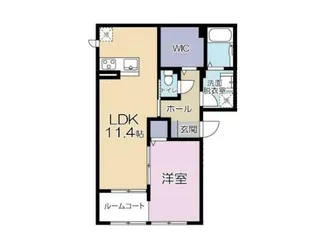 サザンハイム【2階】の間取り