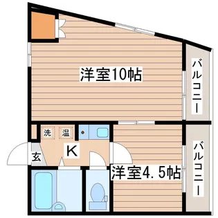 BRIO TERACCE 泉中央【4階】の間取り