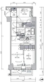 東京都墨田区東向島4【マンション】の間取り