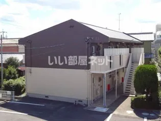 レジデンス南津D【1階】の外観