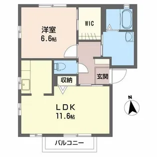シャーメゾン・プラチナ A棟【1階】の間取り