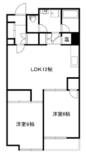 西池袋グリーンハイツ【2階】の間取り