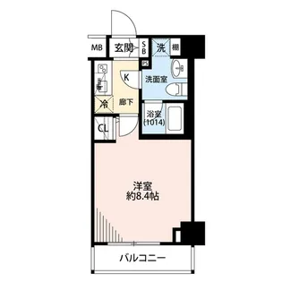 東京都江東区潮見2【マンション】の間取り