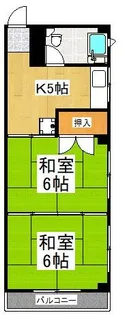 東京都府中市宮西町4【マンション】の間取り