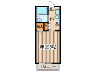 メゾンホ-プ【2階】の間取り