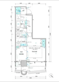 パークタワー勝どき ミッド棟【12階】の間取り