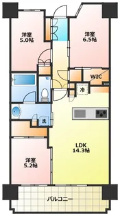 神奈川県小田原市栄町2【マンション】の間取り