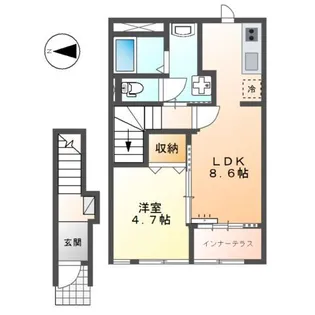 La・Nord.【2階】の間取り