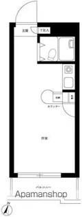 東京都世田谷区羽根木1【マンション】の間取り