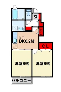 マグノリア【1階】の間取り