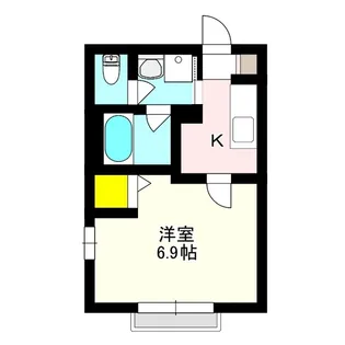 ヴァンサンク【1階】の間取り