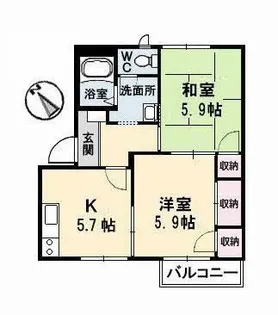 エトワール C棟【2階】の間取り