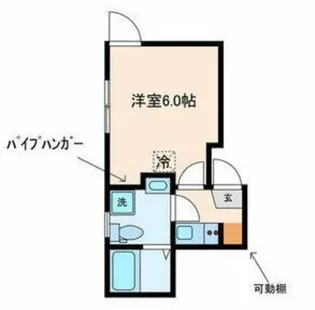 グランドハイツ成増【1階】の間取り