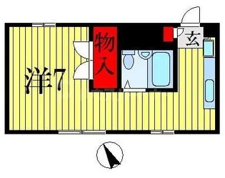 千葉県船橋市海神町南1【アパート】の間取り