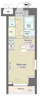 トーク西池袋ウェルフォート【2階】の間取り