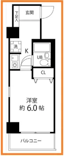 T s garden梶ヶ谷【5階】の間取り