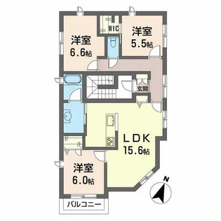 ノベルステージ【1階】の間取り