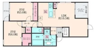 LULU西尾久【1階】の間取り