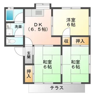 三重県鈴鹿市南若松町【一戸建】の間取り
