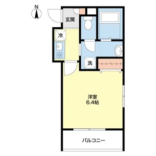 Forest Park Hills【1階】の間取り