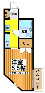 東京都杉並区和泉1【マンション】の間取り