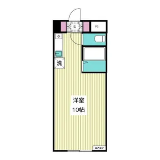 レジダンスイン【1階】の間取り