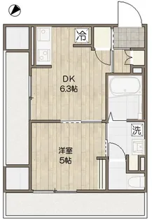 ラ・ブークル【7階】の間取り