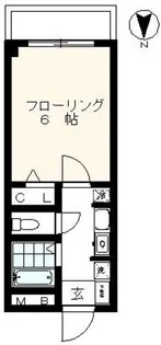 東京都杉並区高円寺南5【マンション】の間取り