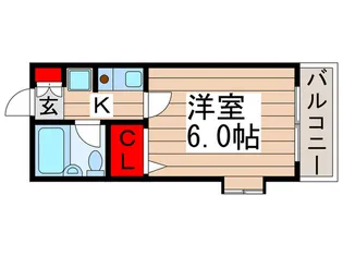 ハイム白鷺【2階】の間取り