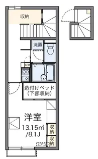 日向坂【2階】の間取り