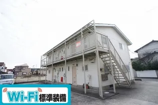 ヴィラ鹿島B【2階】の外観