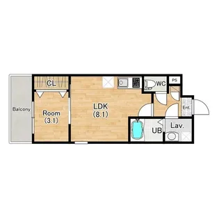 ジーメゾン和泉大宮リヴァージュ(仮称)【2階】の間取り